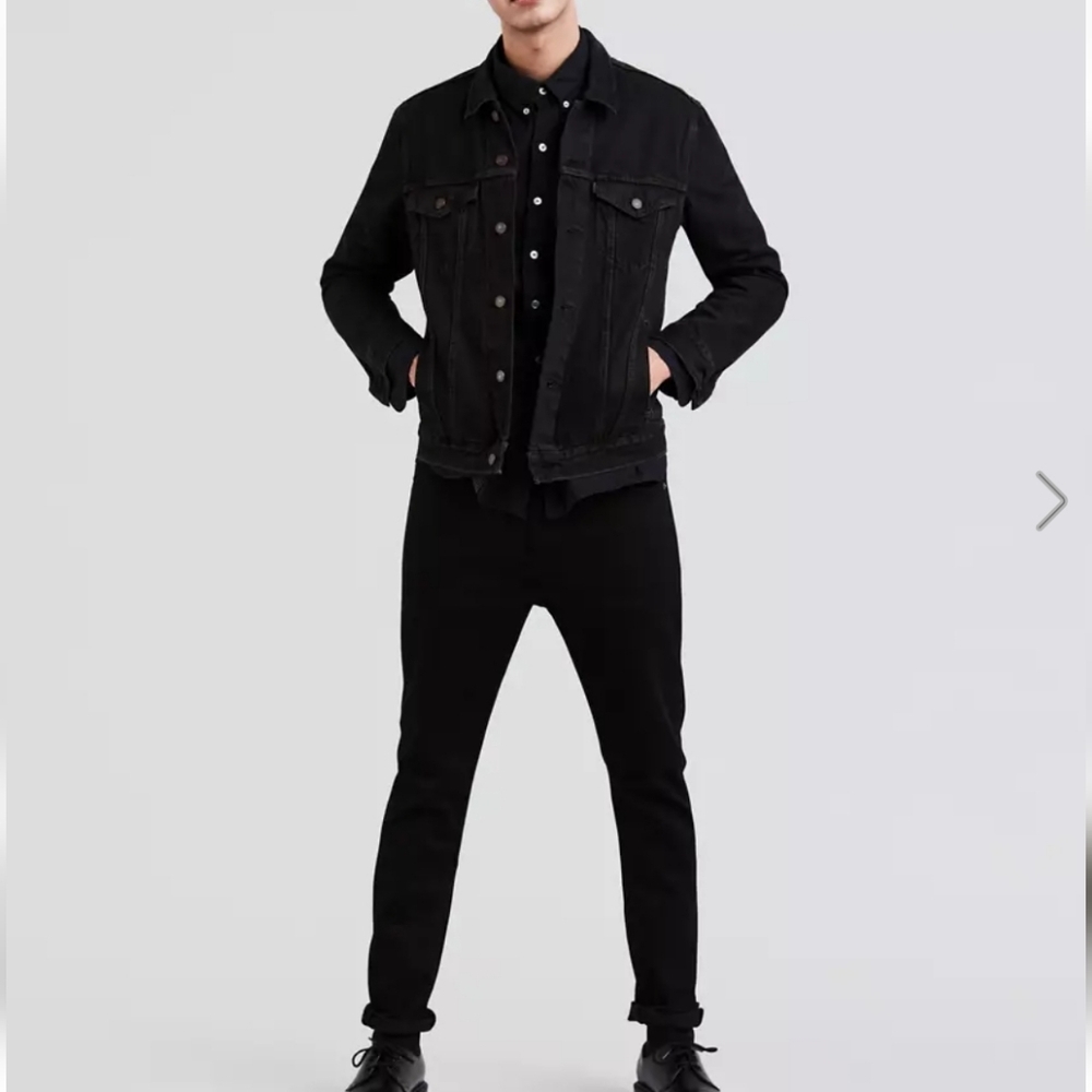 Levi's Men's 510 Black Skinny Jeans Size 33x32 NEW